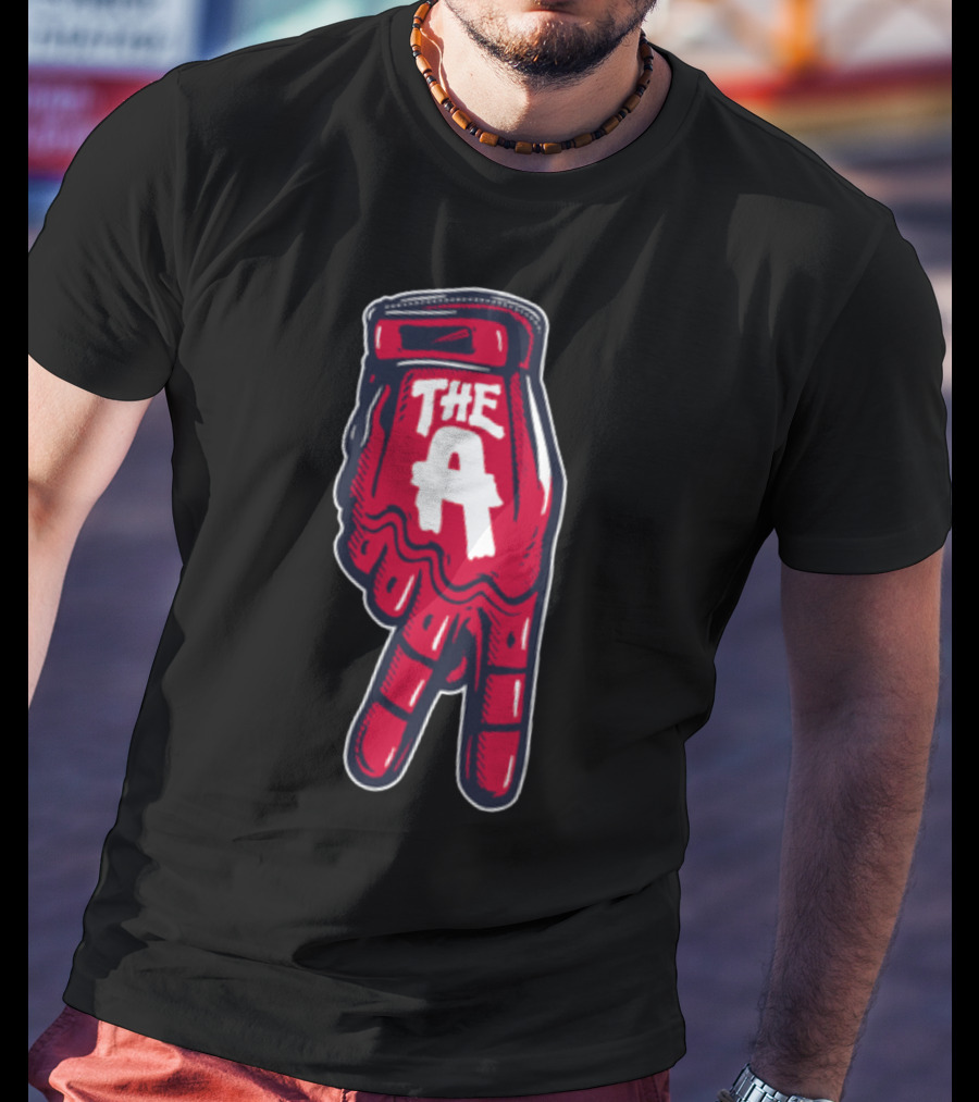 The A Foam Hand A-Town Down T-Shirt