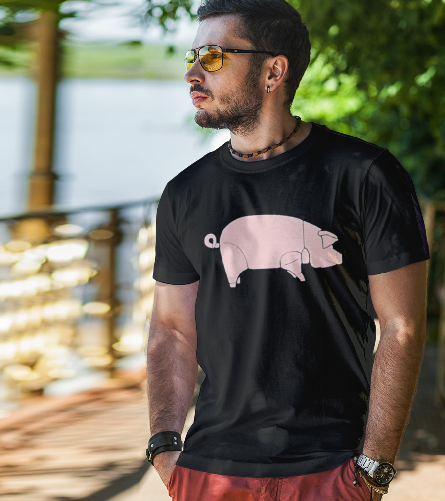 David Gilmour The Legendary Pig Iconic Pink Floyd T-Shirt