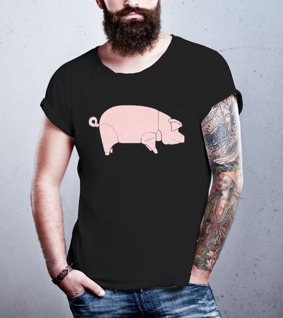 David Gilmour The Legendary Pig Iconic Pink Floyd T-Shirt