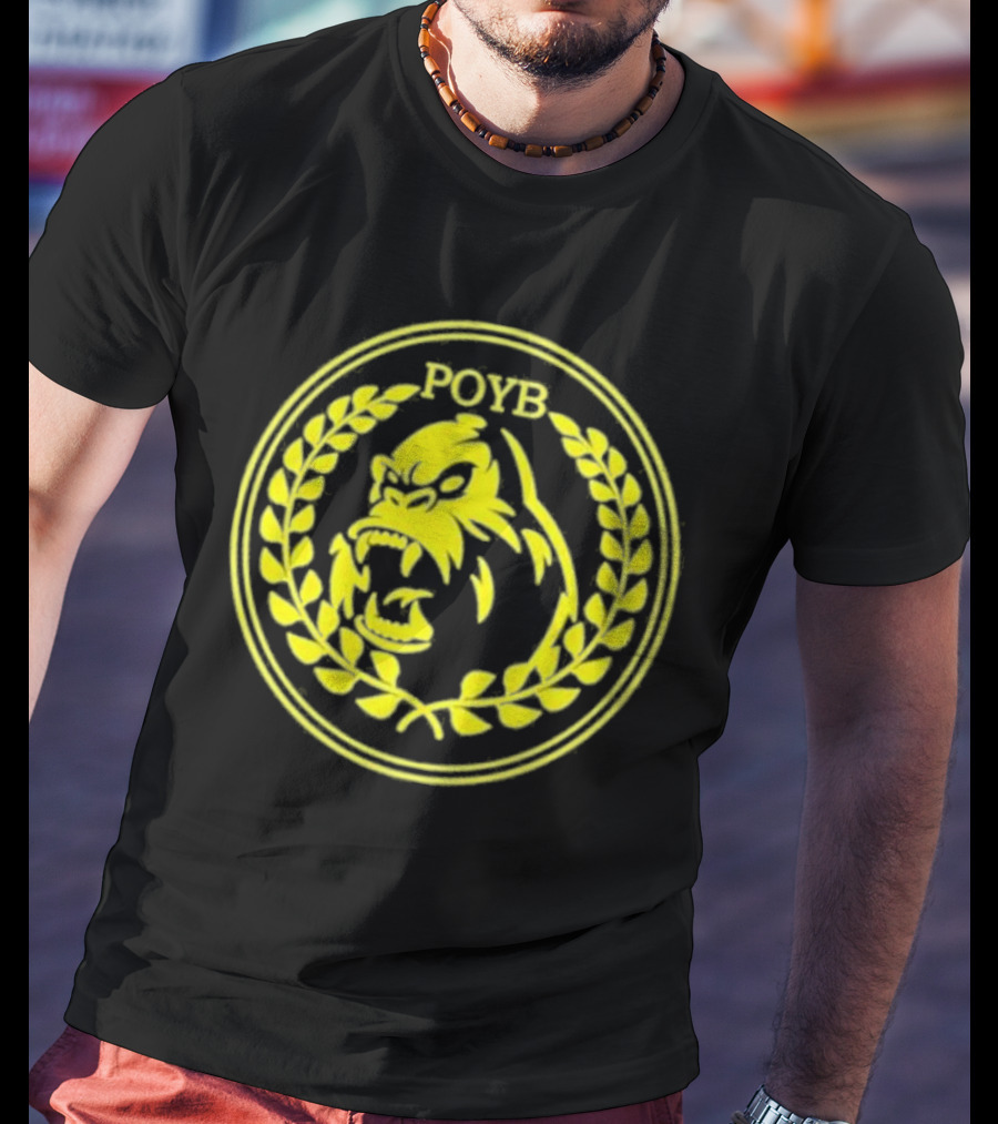 POYB Monkey Forgiato Blow USA Store Emblem T-Shirt