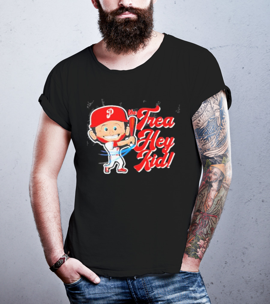 The Trea Hey Kid Philadelphia Phillies Character T-Shirt
