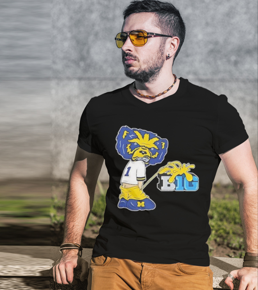 Dave Portnoy Mi Big Michigan Big Ten T-Shirt