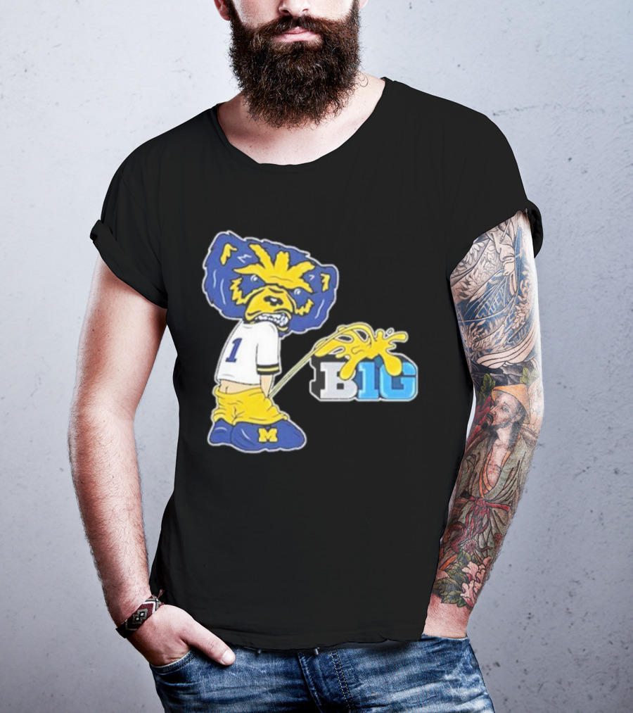 Dave Portnoy Mi Big Michigan Big Ten T-Shirt