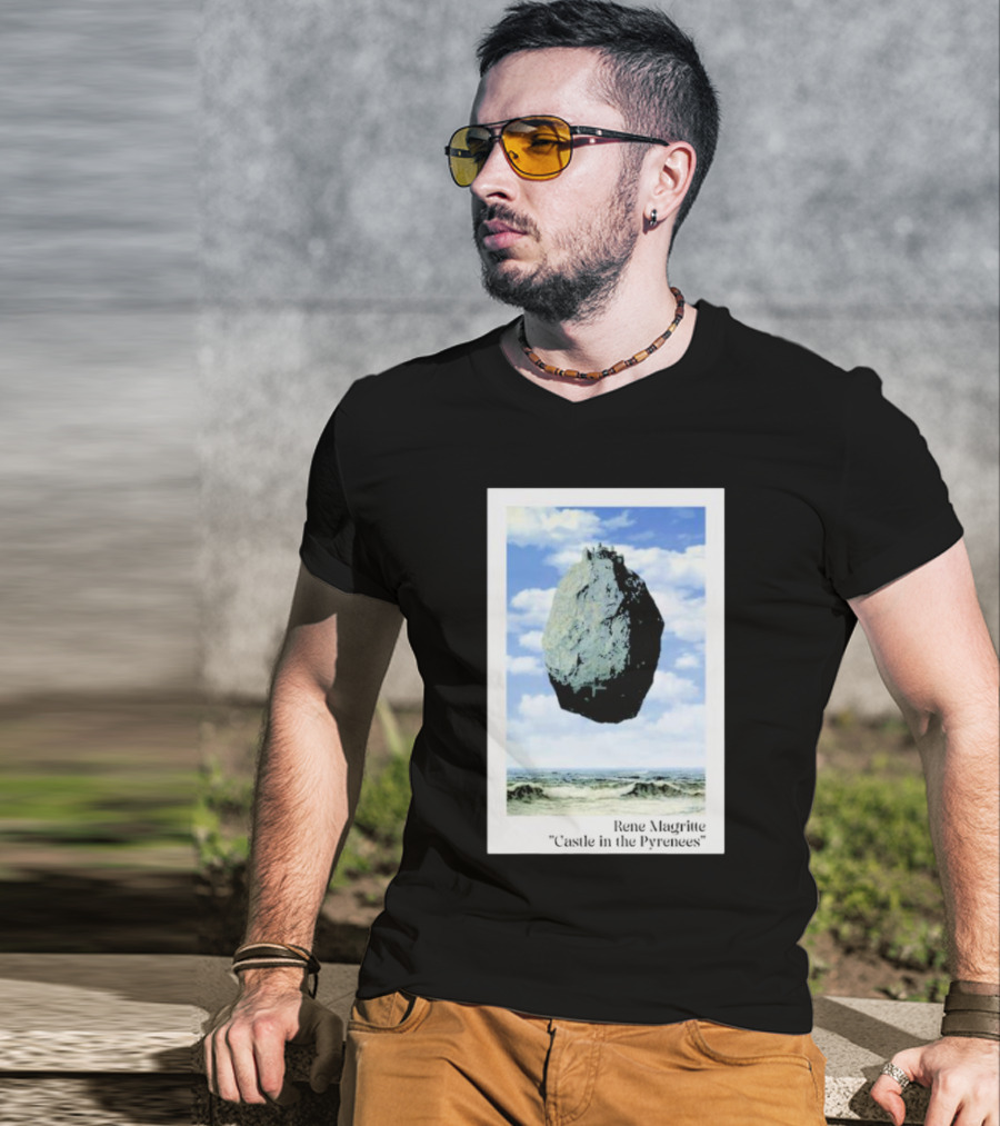 Rene Magritte Castle In The Pyrenees T-Shirt