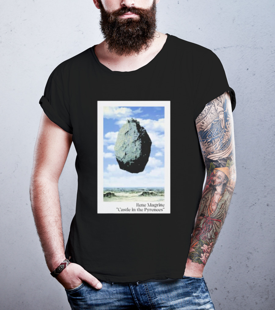 Rene Magritte Castle In The Pyrenees T-Shirt