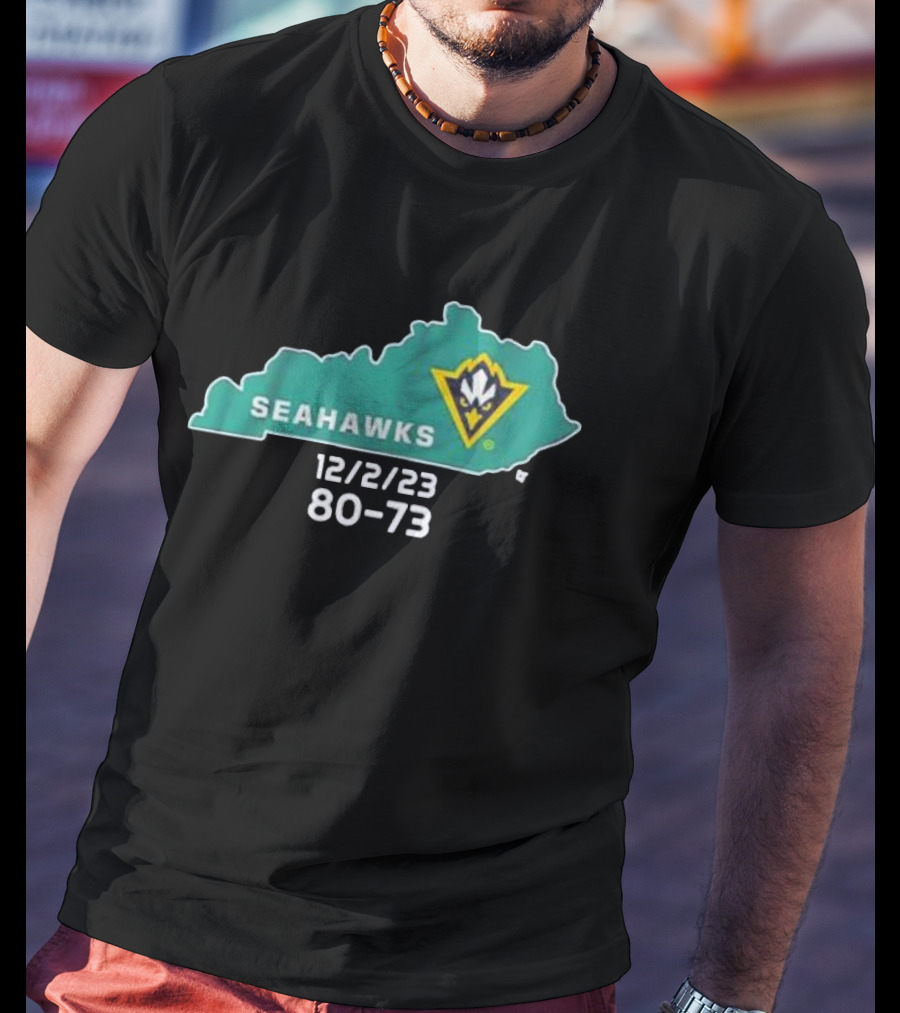 SEAHWAKS Beat Kentucky 12/2/23 80-73 T-Shirt