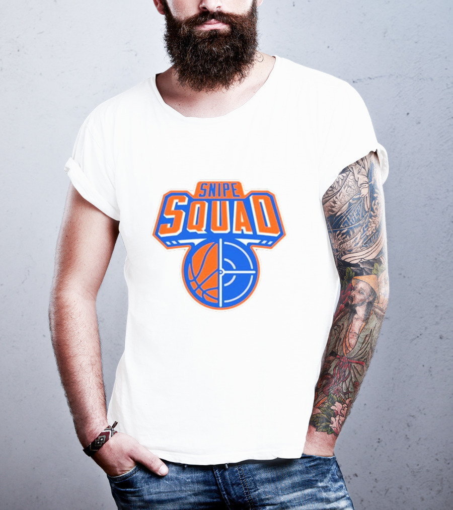 Snipe Squad Oklahoma City Thunder Basketball T-Shirt