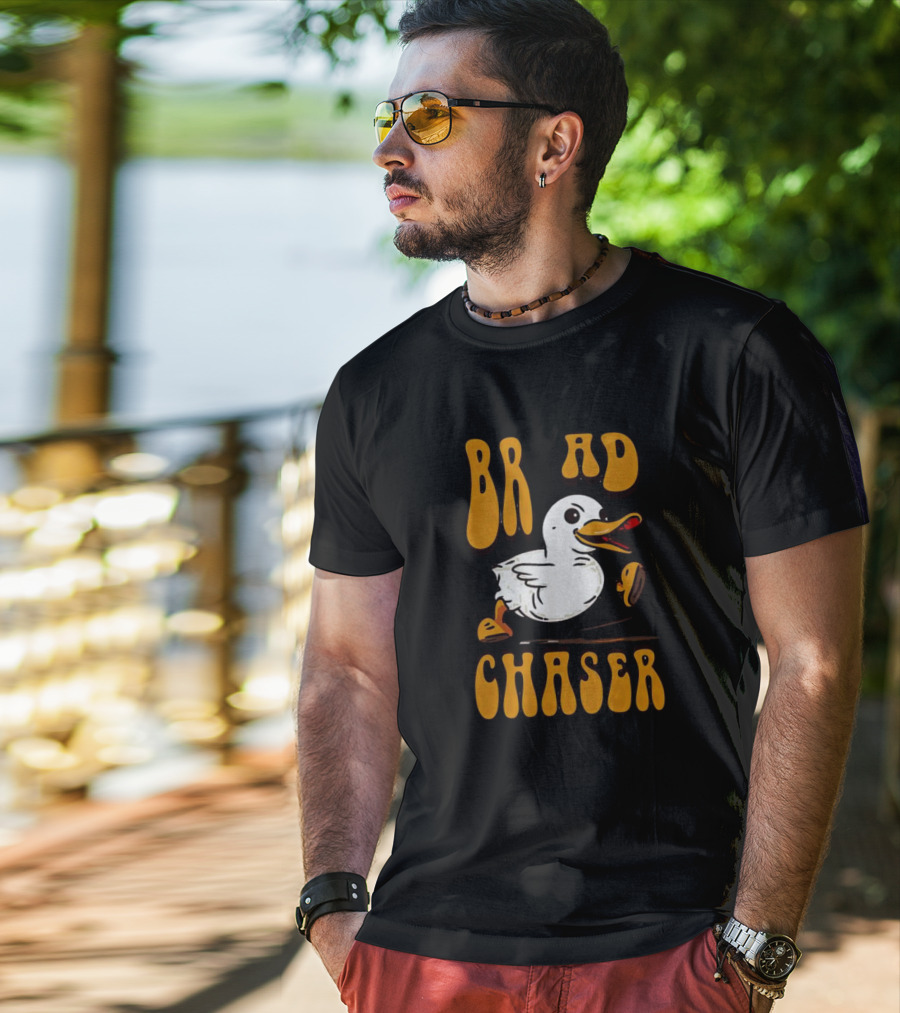 BR AD Chaser Cartoon Duck Bread T-Shirt