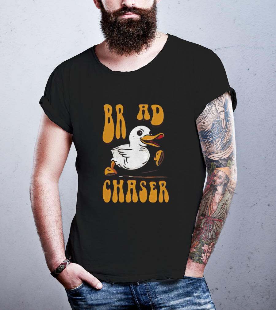 BR AD Chaser Cartoon Duck Bread T-Shirt
