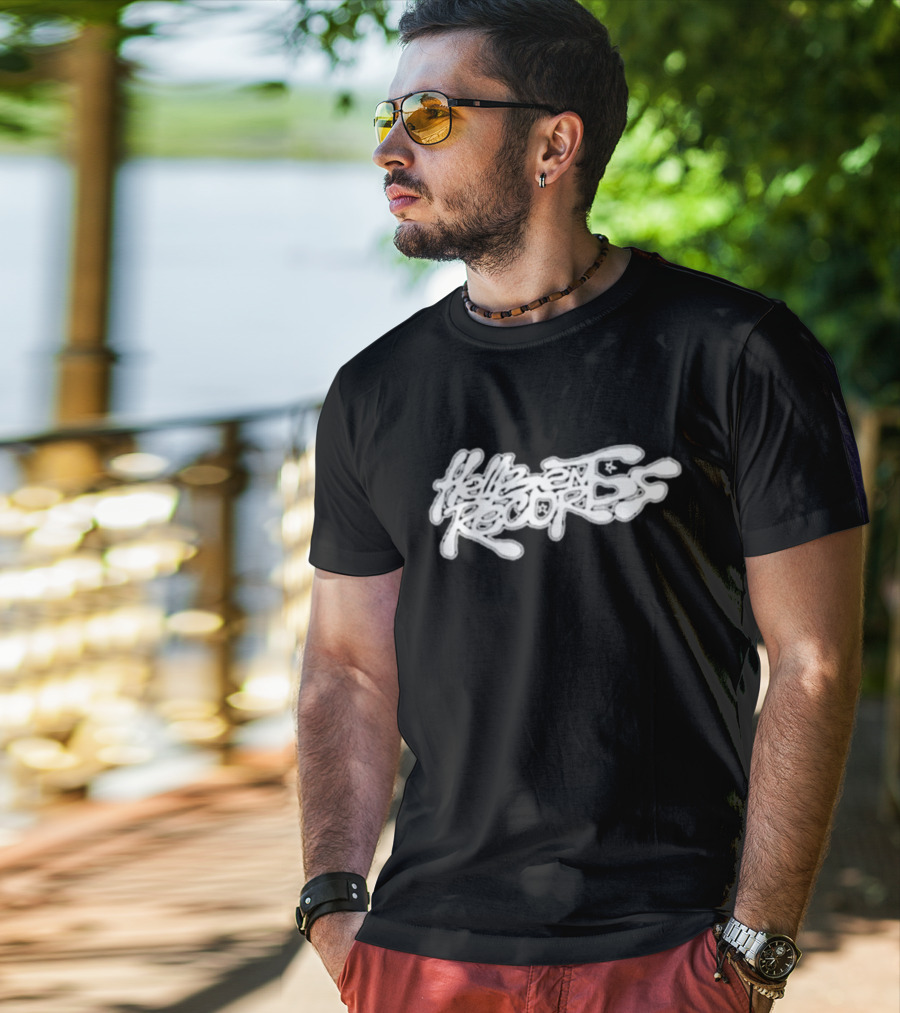 Hell Bent Records Dripping Graffiti T-Shirt