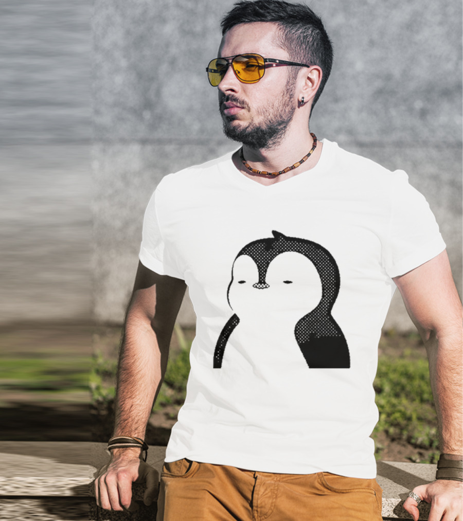 Luca Netz Penguin Chic Noir T-Shirt