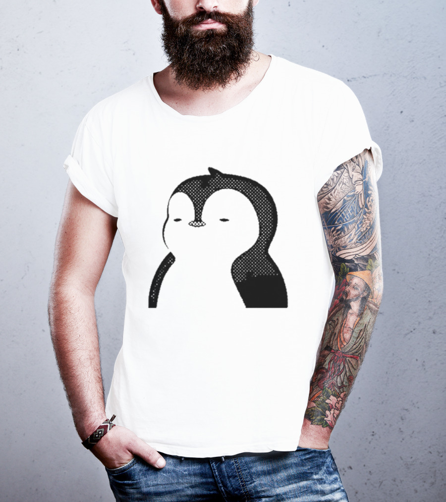 Luca Netz Penguin Chic Noir T-Shirt