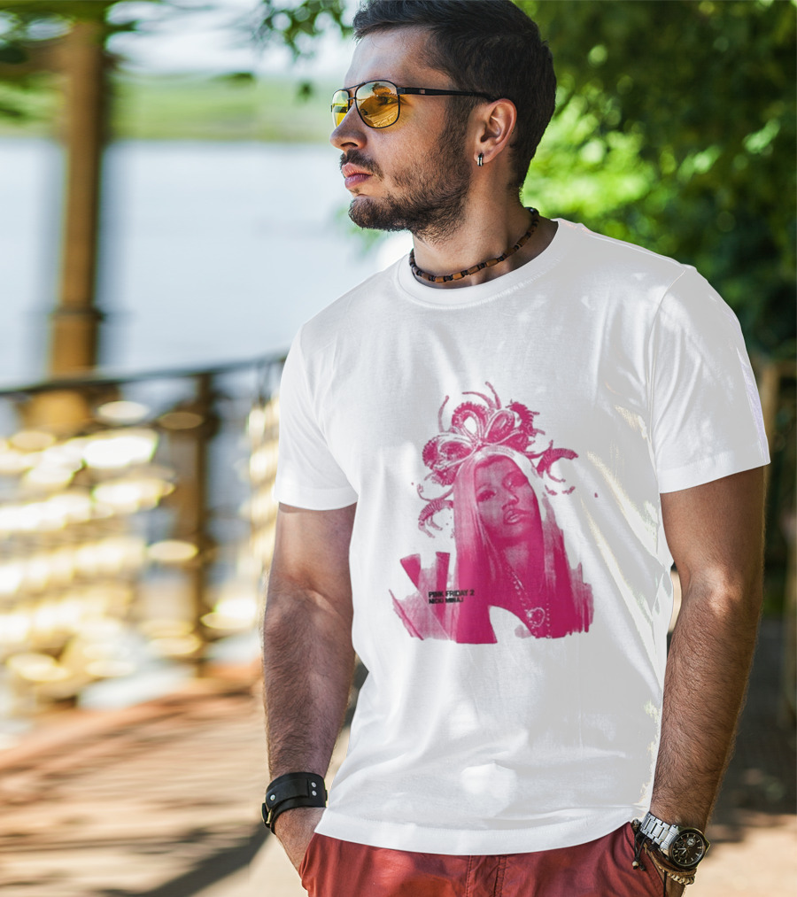 Nicki Minaj Pink Friday 2 Artistic Pink T-Shirt
