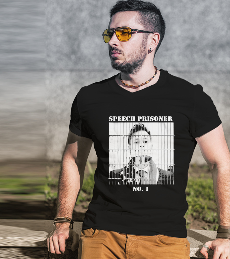 SPEECH PRISONER NO. 1 Owen Shroyer Photo T-Shirt