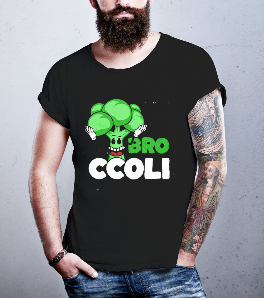 Hi Broccoli Green Goodness For A Healthy Life T-Shirt