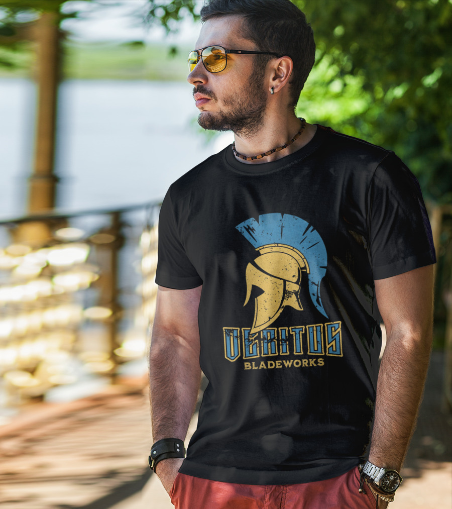 Veritus Bladeworks Roman Helmet Emblem T-Shirt