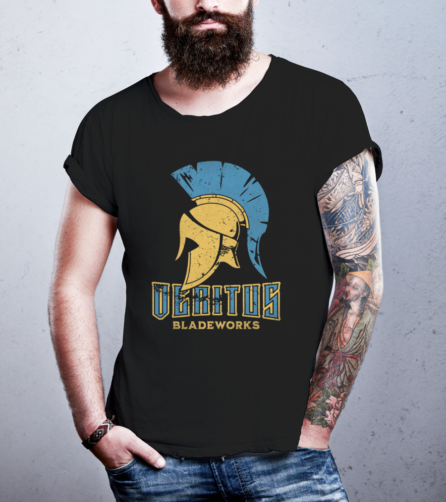 Veritus Bladeworks Roman Helmet Emblem T-Shirt