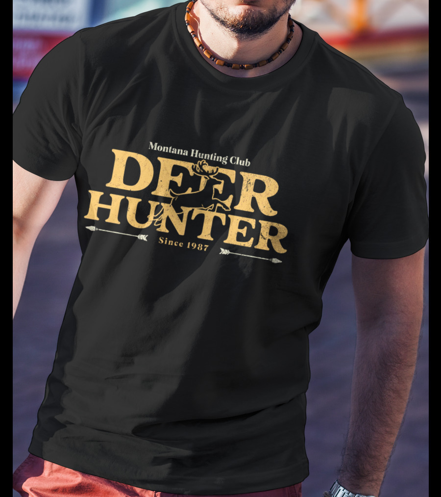 Montana Hunting Club Deer Hunter Since 1987 T-Shirt