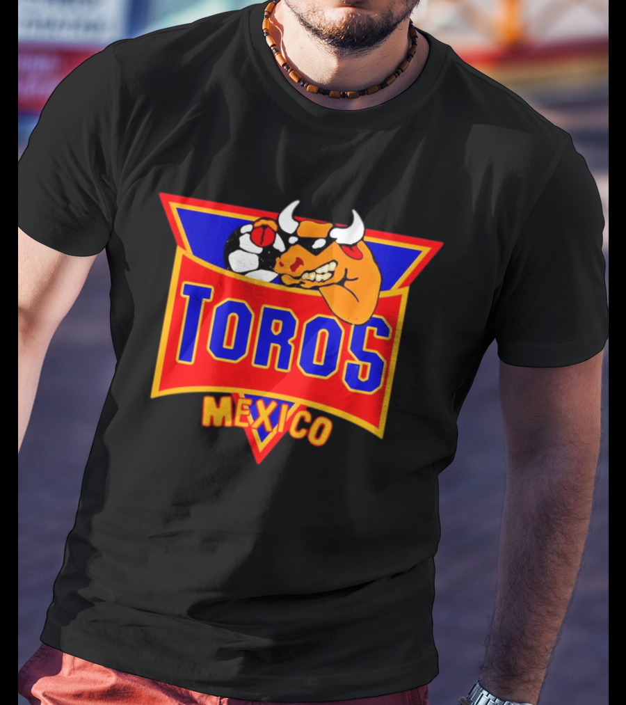 Toros Mexico Soccer Bull Emblem T-Shirt
