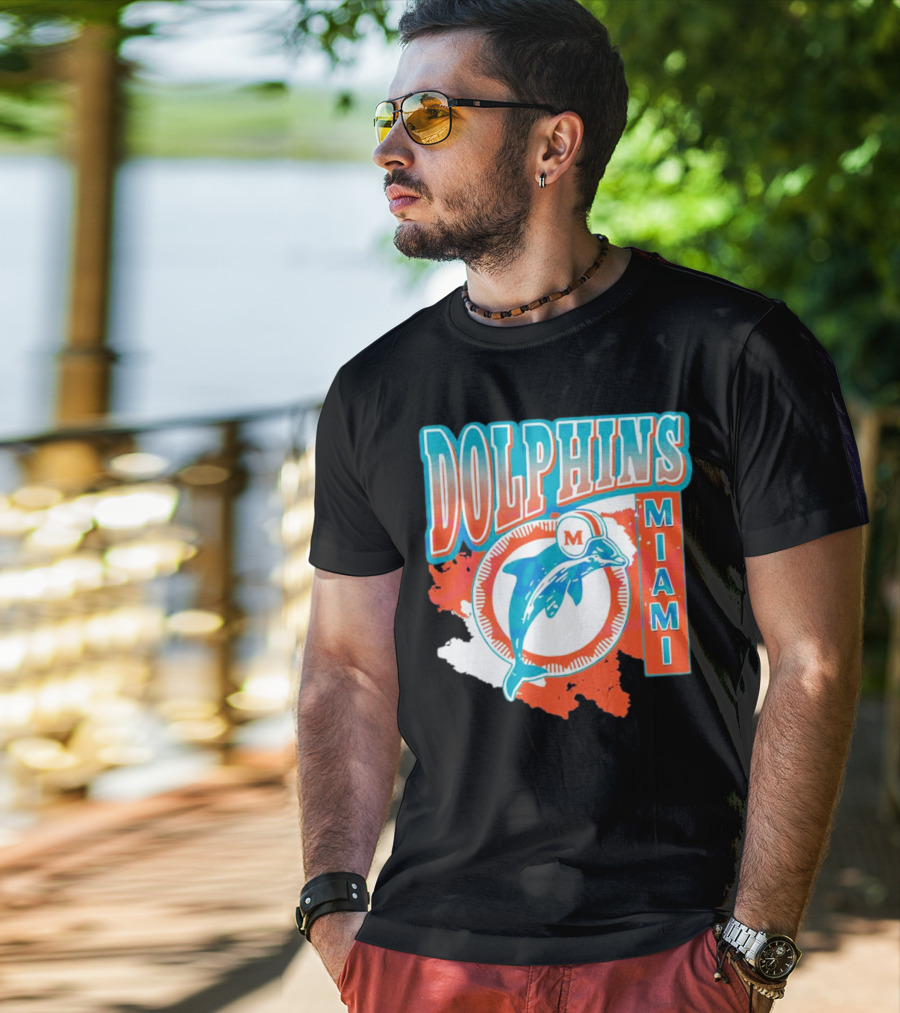 Dolphins Miami Football T-Shirt
