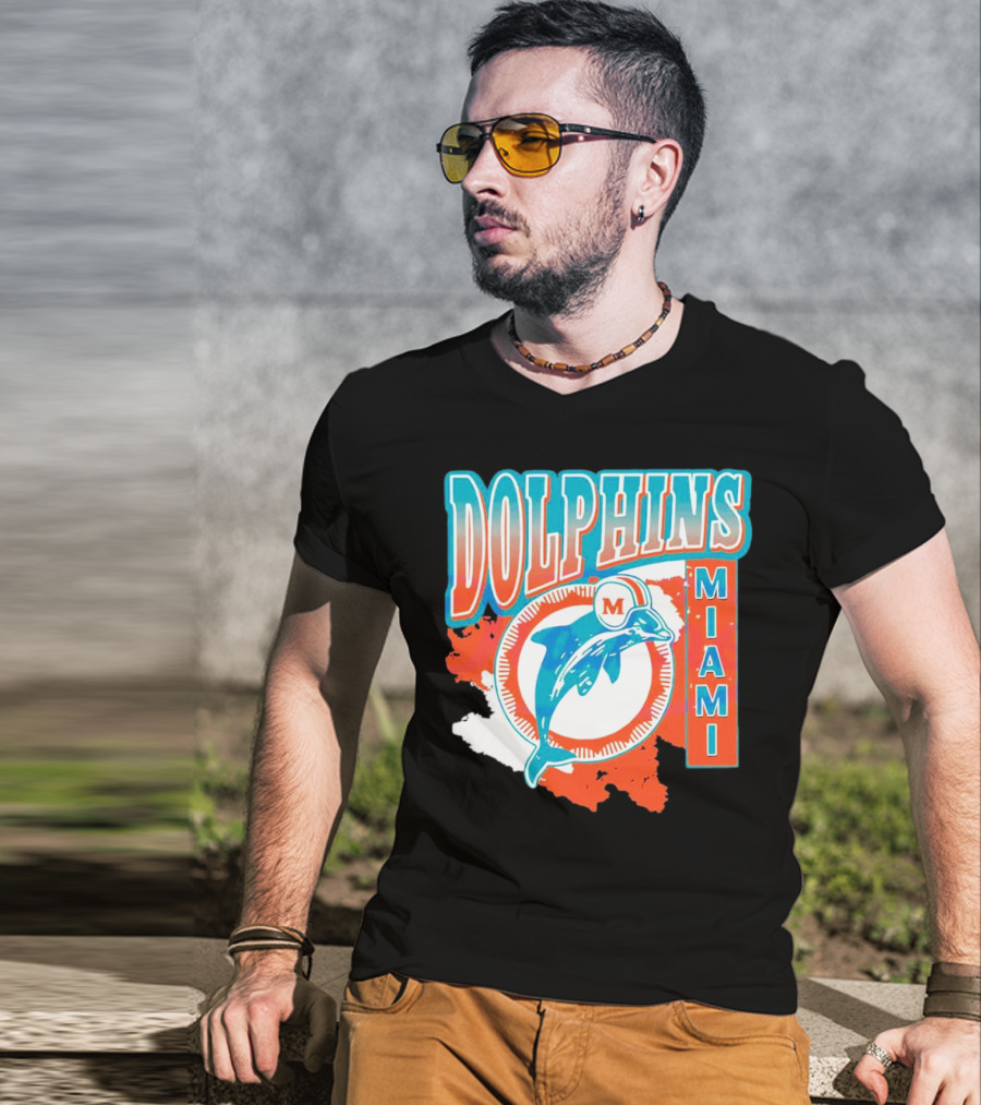 Dolphins Miami Football T-Shirt