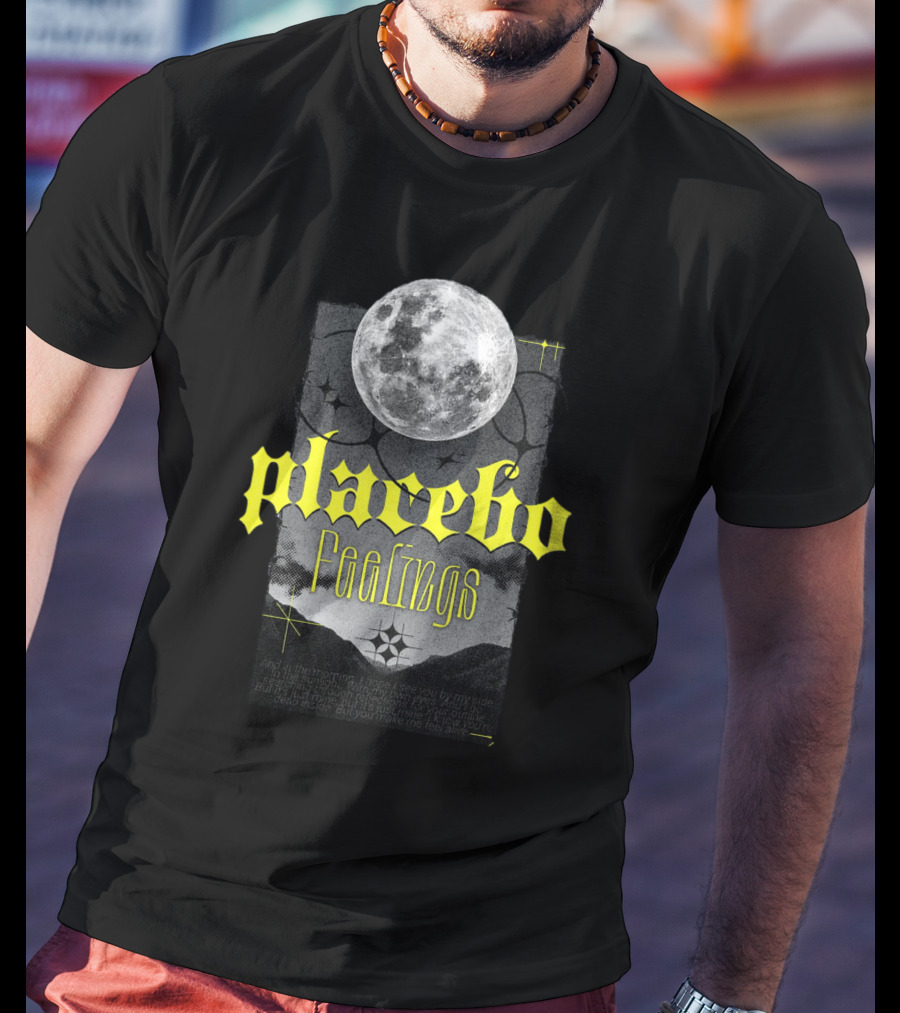 Placebo Feelings Full Moon Gothic T-Shirt