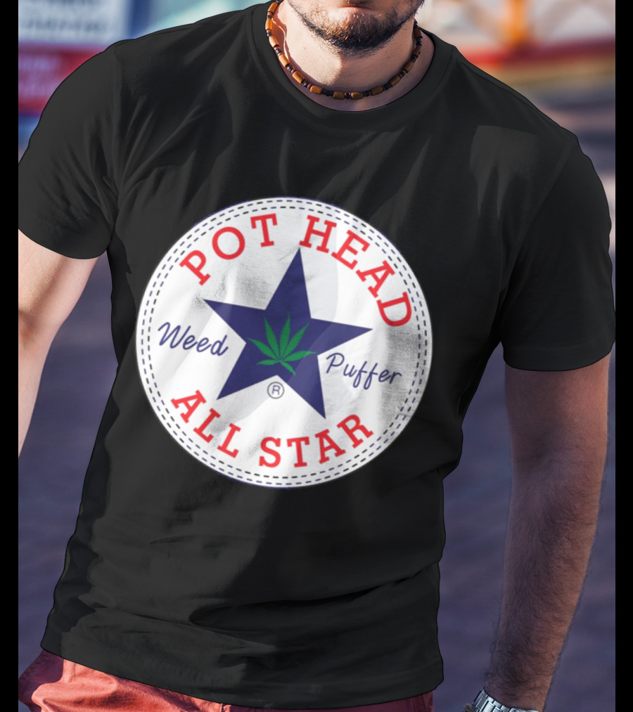 Pot Head Weed Puffer All Star T-Shirt