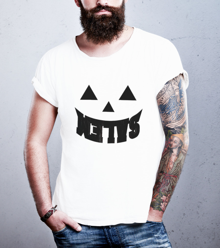 Salem Pumpkin Jack-O'-Lantern Face T-Shirt