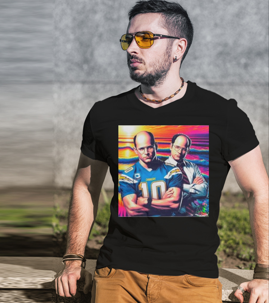 George Costanza Seinfeld Los Angeles Chargers General Manager Meme Campaign T-Shirt