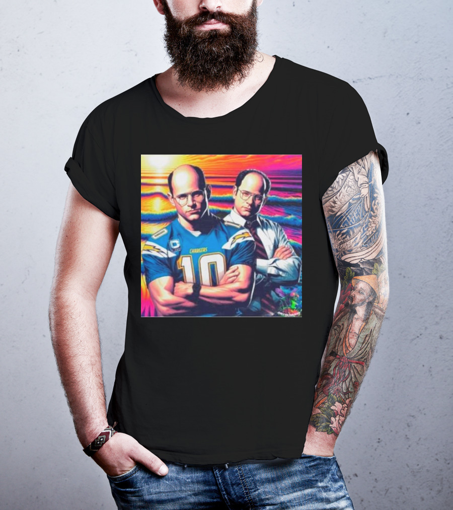 George Costanza Seinfeld Los Angeles Chargers General Manager Meme Campaign T-Shirt