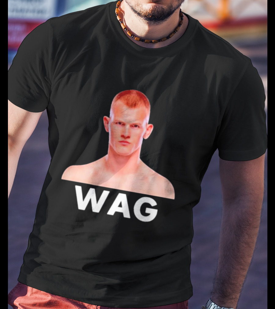 WAG Ian Machado Garry Fighter Image T-Shirt