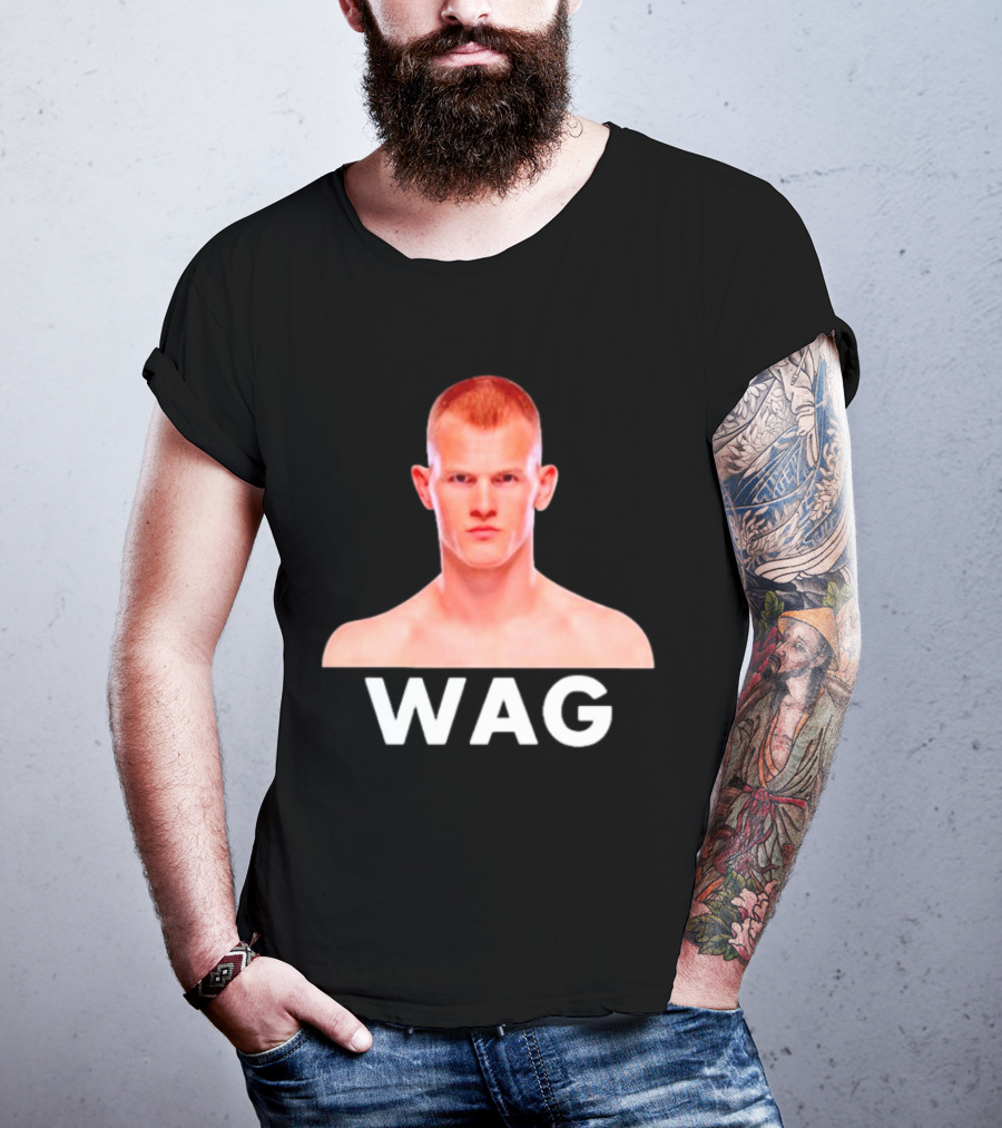 WAG Ian Machado Garry Fighter Image T-Shirt