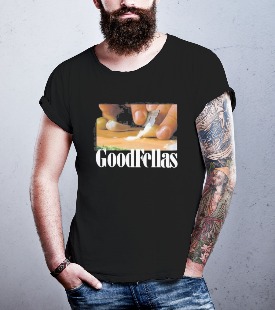 Goodfellas Garlic Slicing Scene T-Shirt