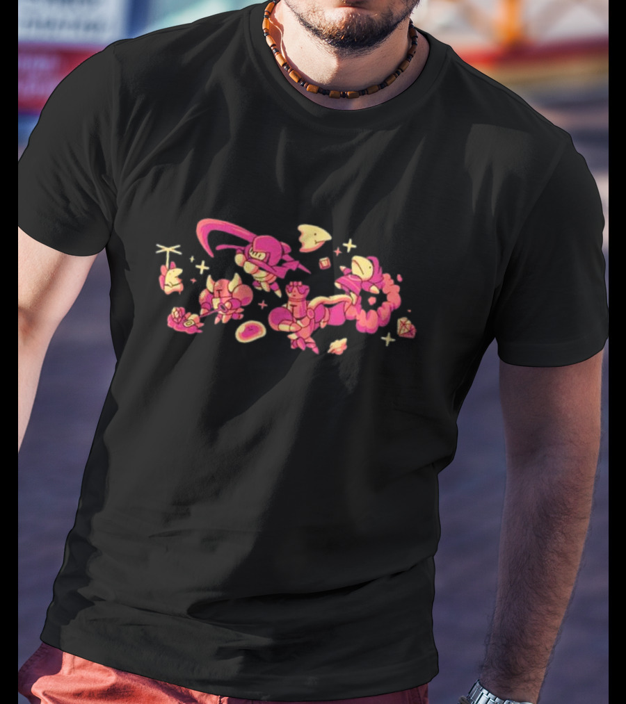 Fight Knight Retro Pixel Adventure Battle T-Shirt