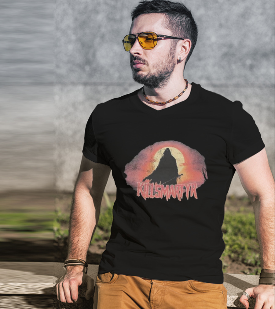 Killsmartyr Reaper Sunset Vintage Grim T-Shirt