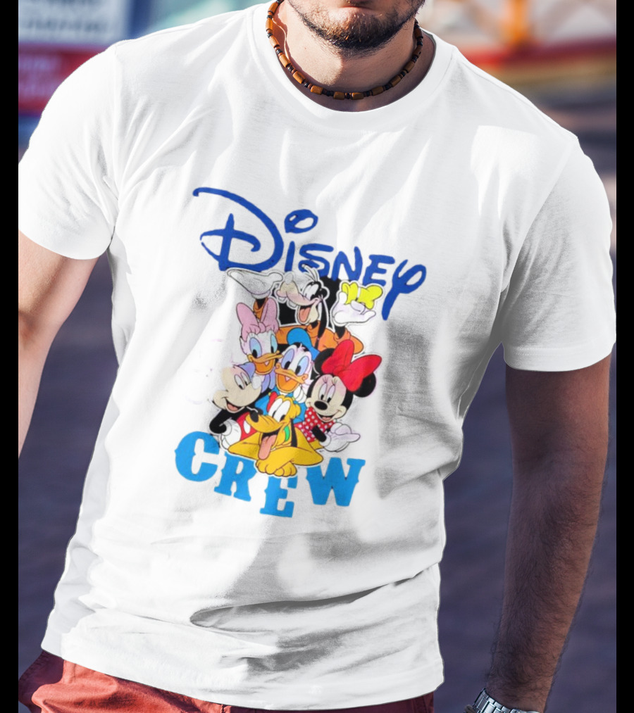 Disney Crew Mickey And Friends Group T-Shirt