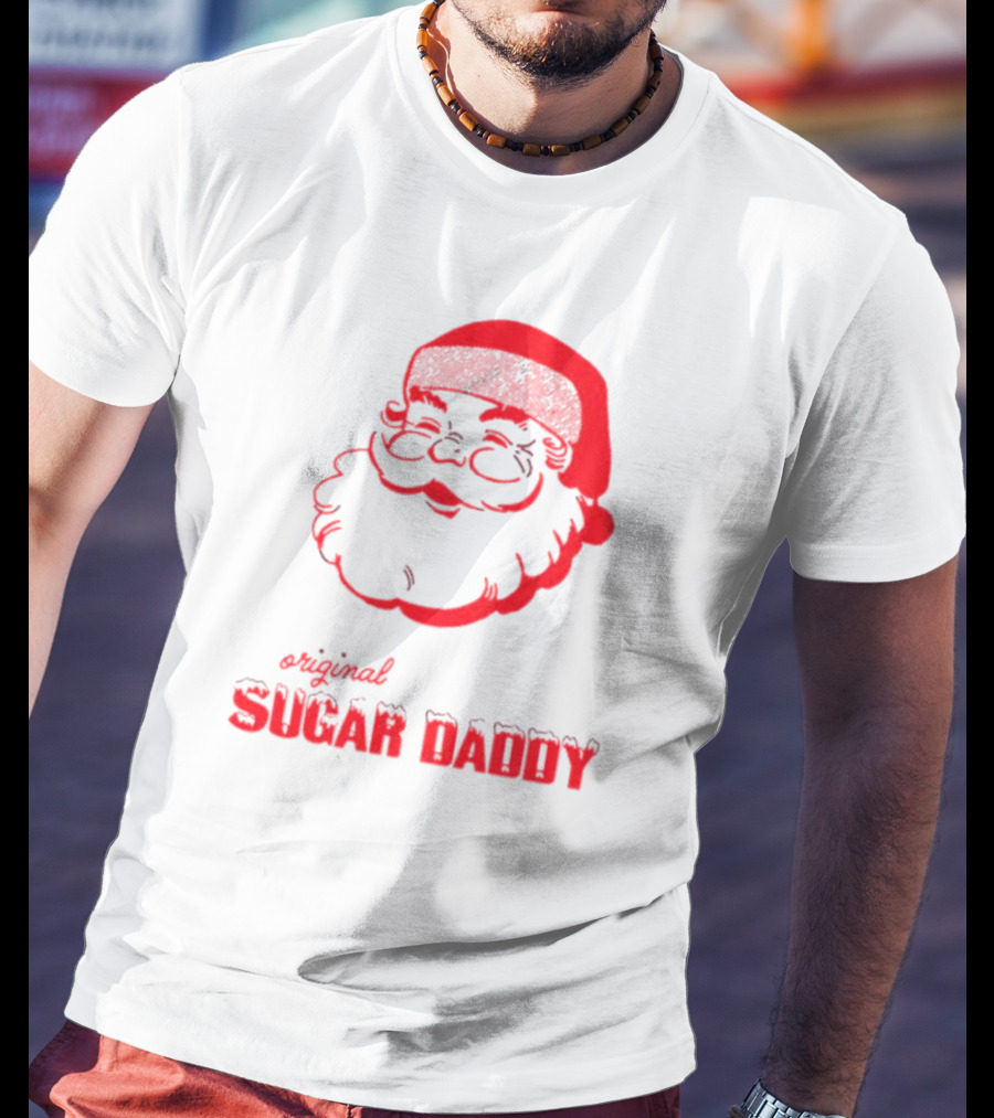 Original Sugar Daddy Santa Christmas T-Shirt