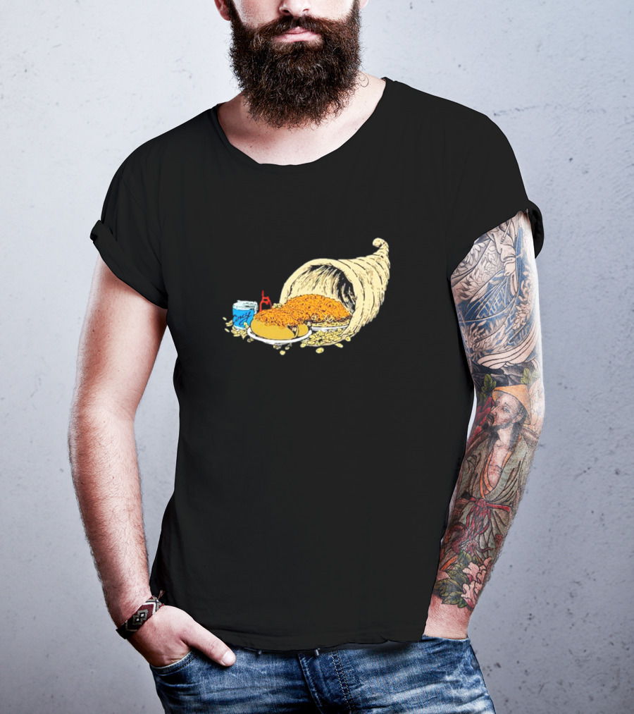 Cincy Copia Skyline Chili Cornucopia Cincinnati Iconic Meal T-Shirt