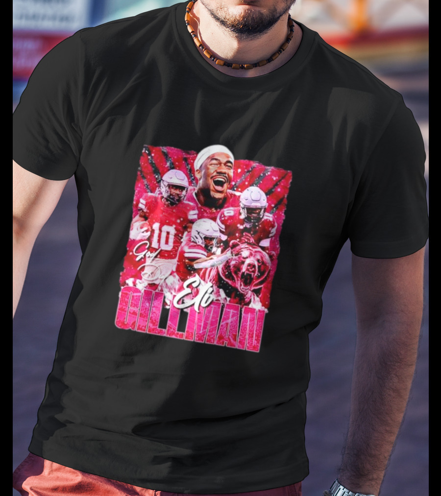 Gillman God Efo Heavyweight Premium Vintage Football T-Shirt