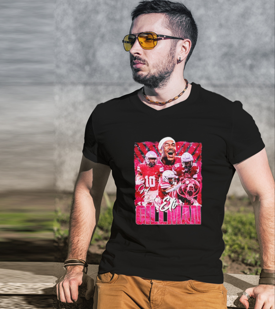Gillman God Efo Heavyweight Premium Vintage Football T-Shirt