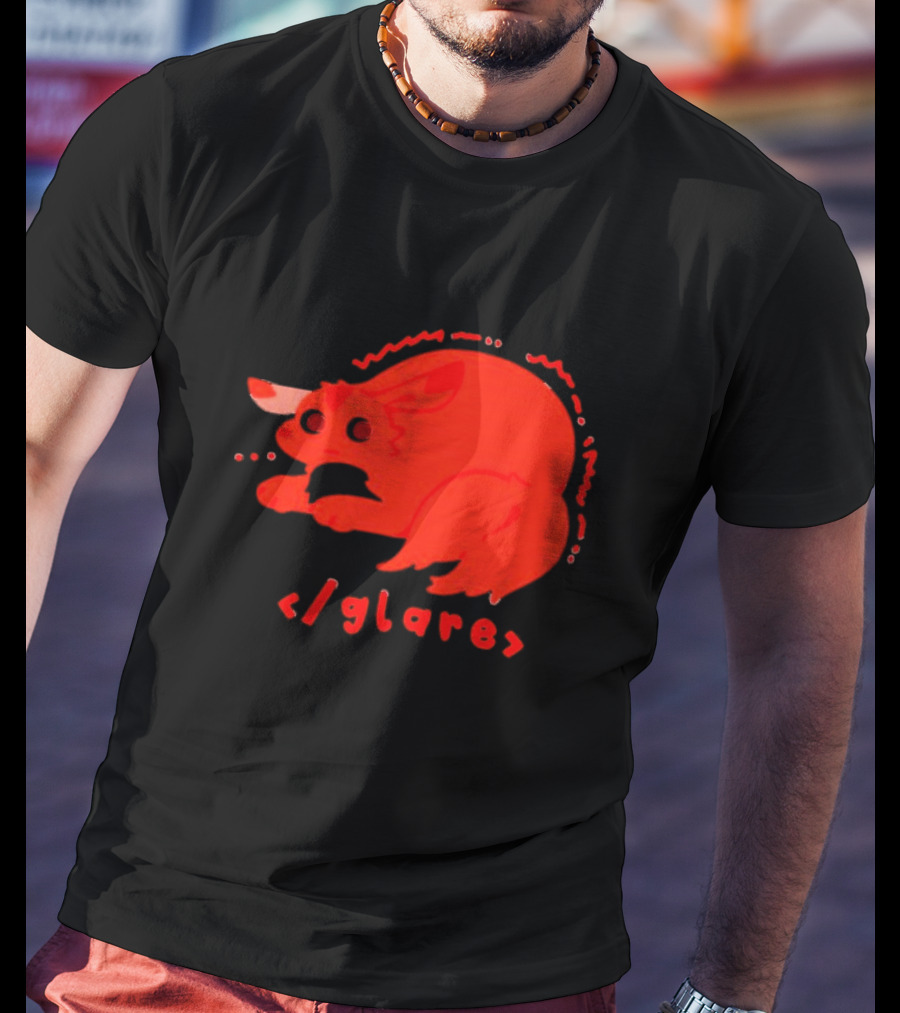 Glare Pokemon Red Coding Creature T-Shirt