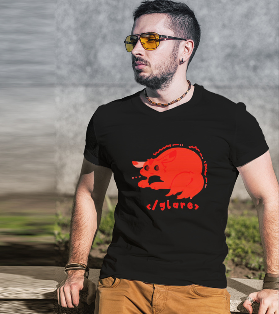 Glare Pokemon Red Coding Creature T-Shirt