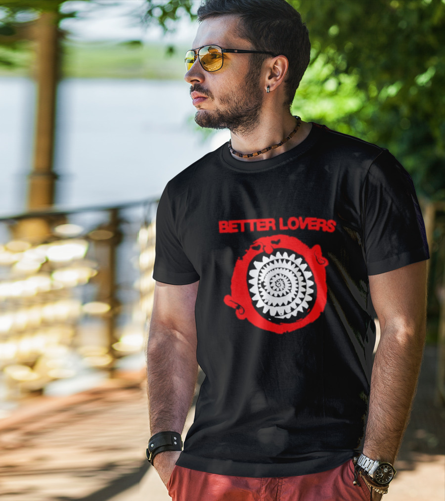 Better Lovers Spiralth Red Spiral T-Shirt