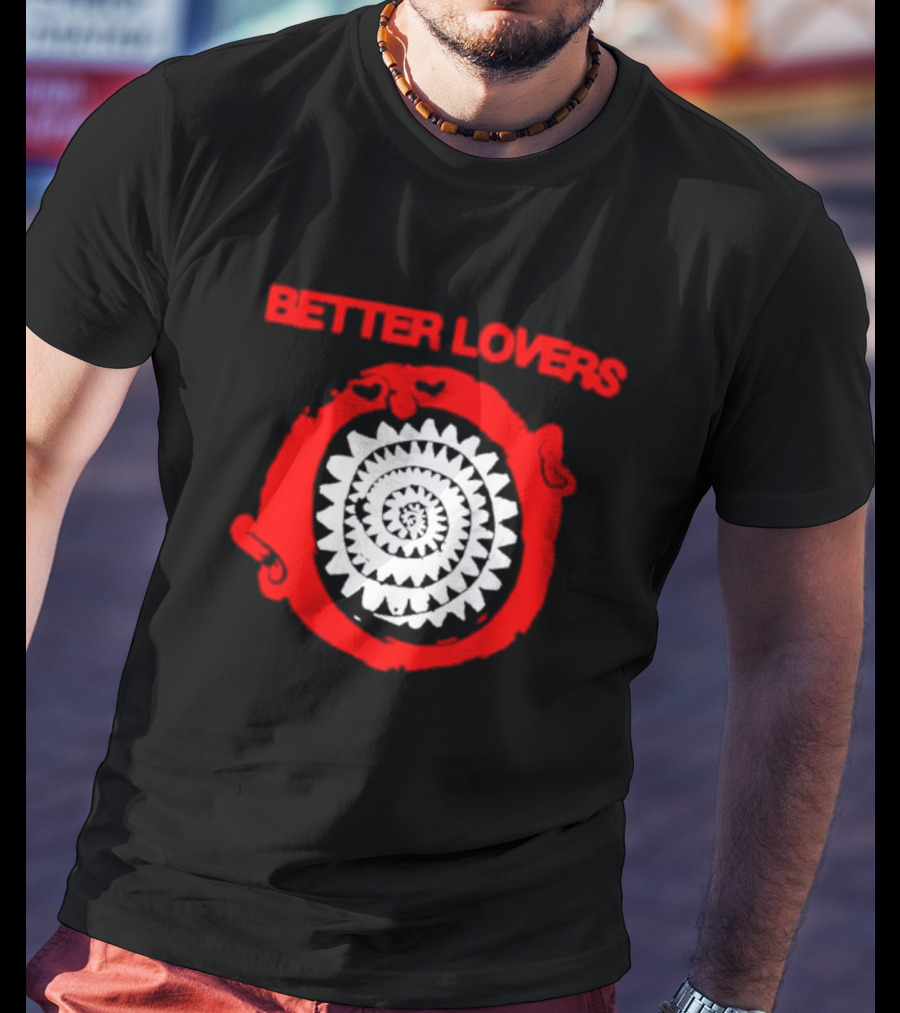 Better Lovers Spiralth Red Spiral T-Shirt