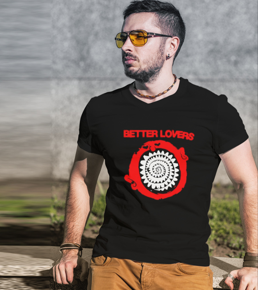 Better Lovers Spiralth Red Spiral T-Shirt