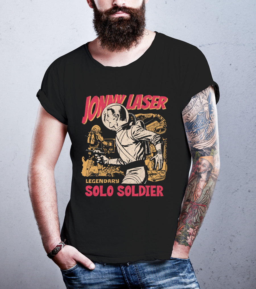 JONNY LASER LEGENDARY SOLO SOLDIER T-Shirt