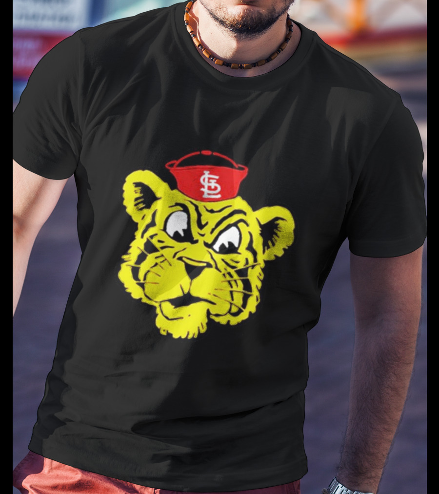 STL Hat Worn By Mizzou Tiger Drawing T-Shirt