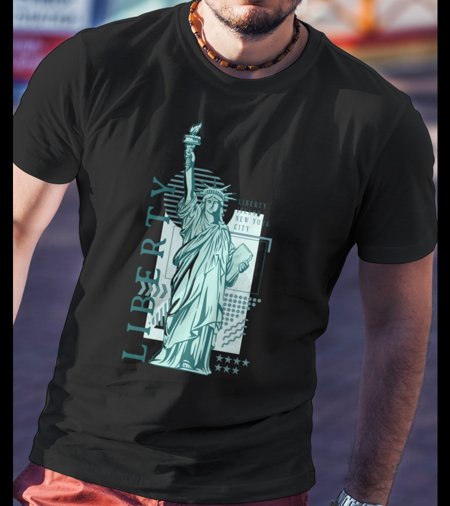 Liberty New York City Statue Of Liberty T-Shirt