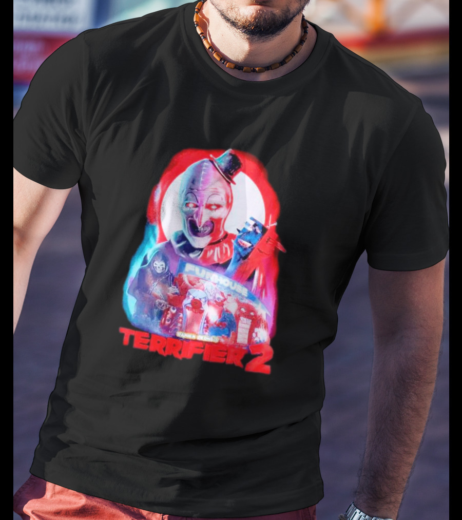 Terrifier 2 Clown Funhouse Compilation T-Shirt