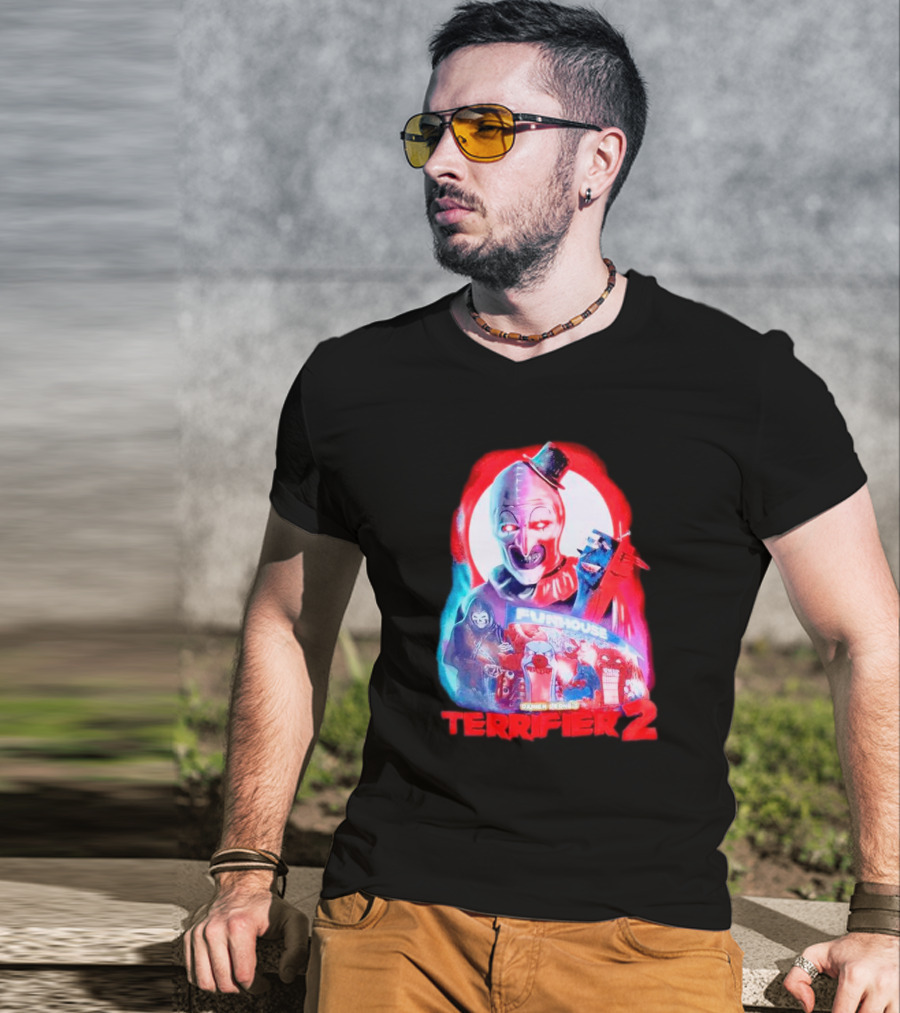 Terrifier 2 Clown Funhouse Compilation T-Shirt